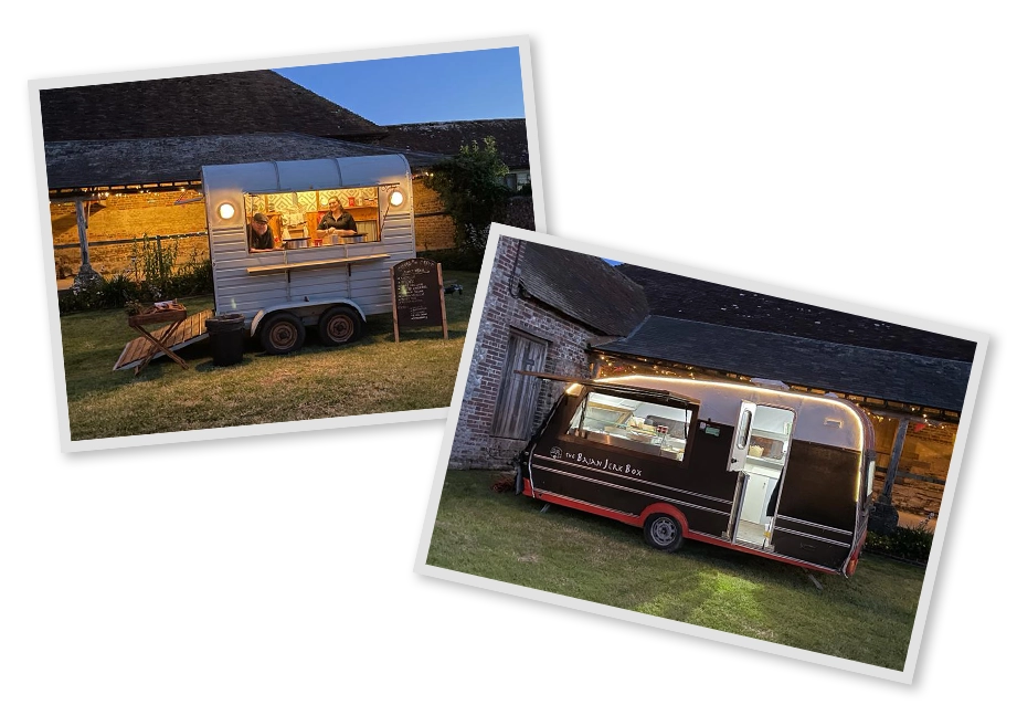 Photos of the food vans