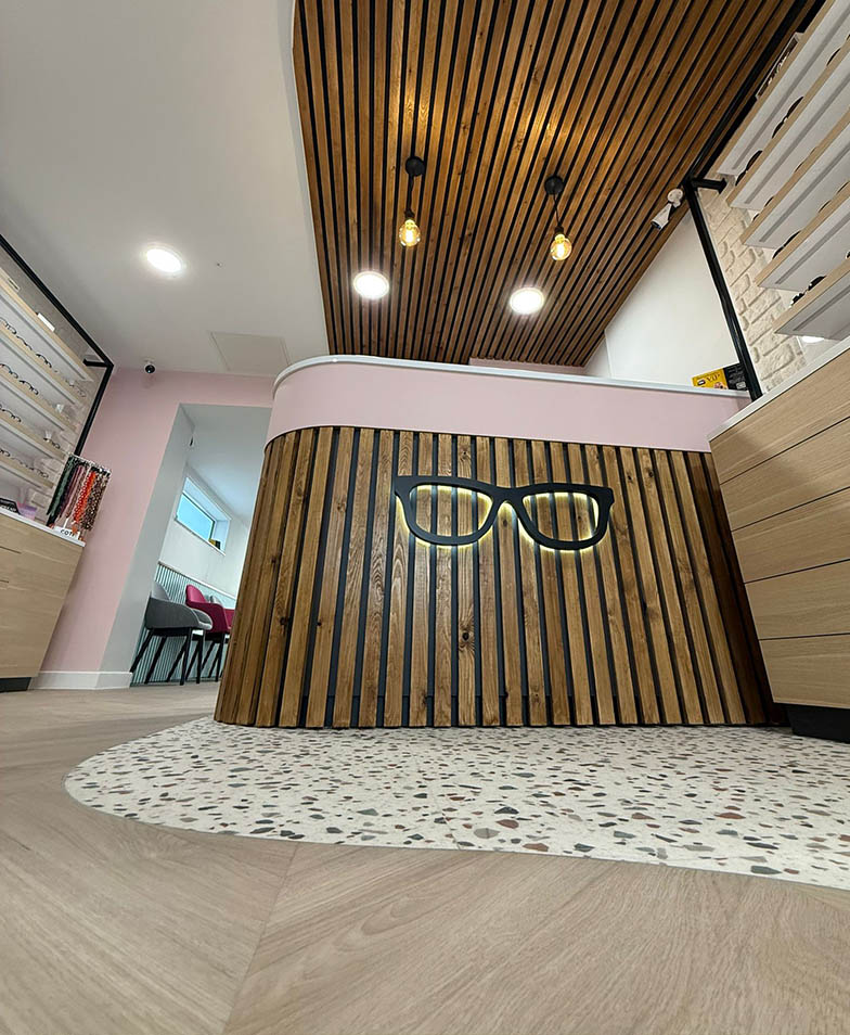 Interior of Bexhill store